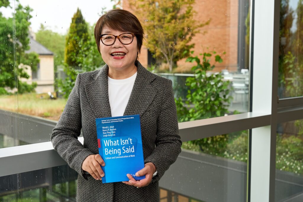 Xiao-Ping Chen and her new book about nonverbal communication, "What Isn’t Being Said: Culture and Communication at Work"