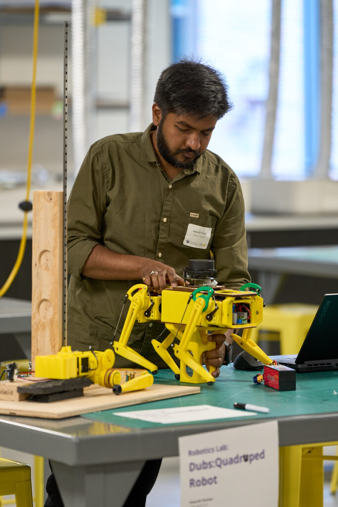 GIX includes training in robotics and other cutting-edge technologies.