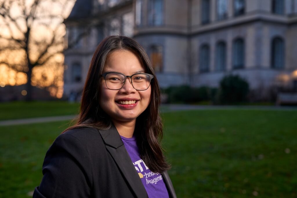 Olivia Oanh Tran at the Foster School of Business