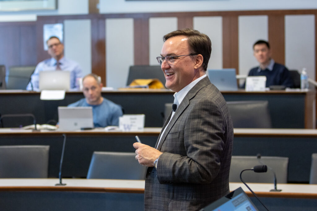 Professor of Management Michael Johnson