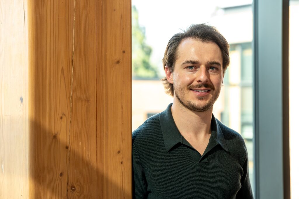 Scott Damon earned a master's in entrepreneurship to help launch his startup.