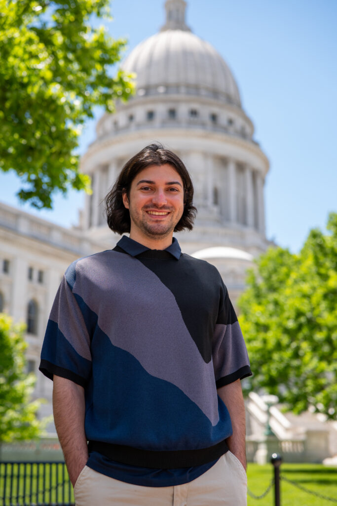 Masters in Taxation graduate Kain Coronado