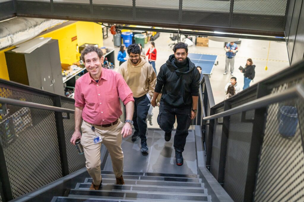 GIX faculty member John Raiti and University of Washington students