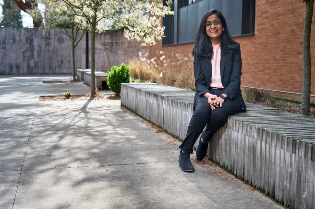 Prarthana Kejriwal at the University of Washington in Seattle